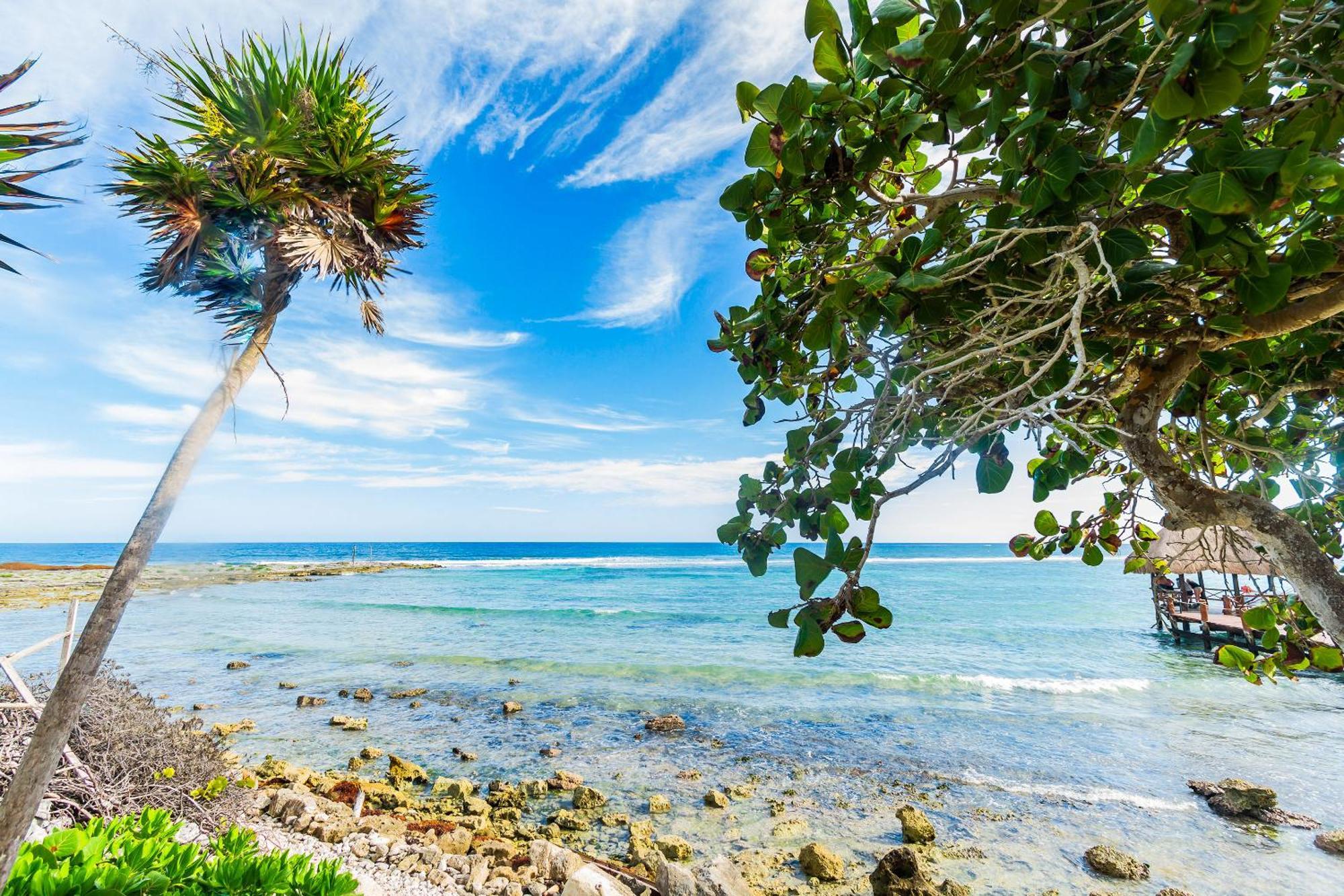 Santamar By Tao Beach Condos With Pool & Walk To Ocean Akumal Exterior photo