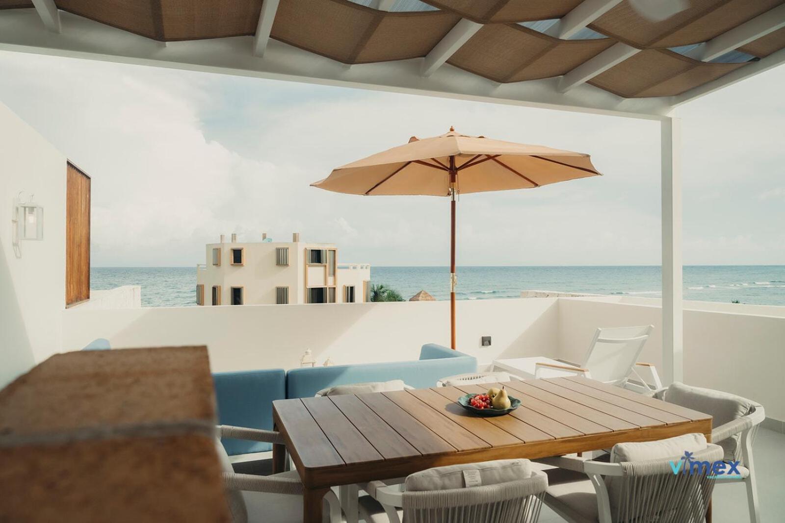 Santamar By Tao Beach Condos With Pool & Walk To Ocean Akumal Exterior photo
